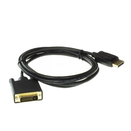 ACT DisplayPort naar DVI male aansluitkabel, Zip Bag