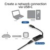 ACT | USB-C Gigabit Networking Adapter, 15cm