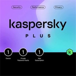 Kaspersky Plus | 1 Apparaat | 1 Jaar | 2025 | Opvolger van Kaspersky Internet Security